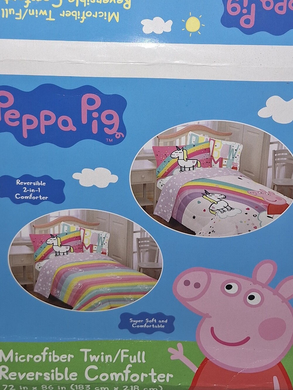 Peppa Pig Twin Comforter Set